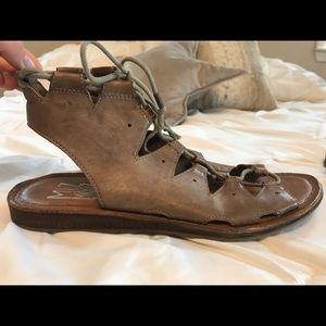 Miz Mooz lace up sandals! Size 41 (9.5/ 10)